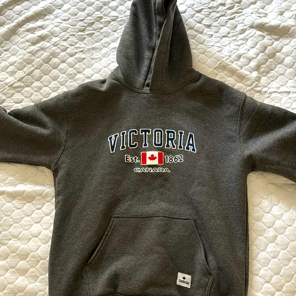 Gray hoodie